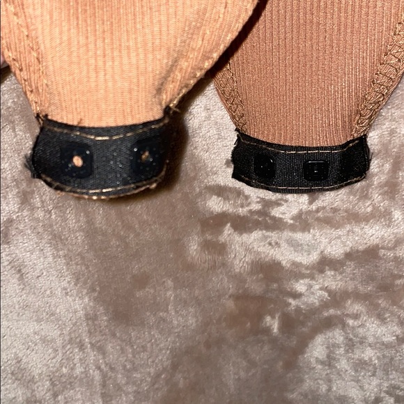 Nasty Gal Camel Ribbed Bodysuit - Picture 4 of 5